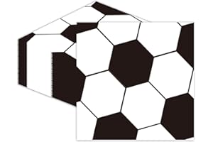 LDFDRT Soccer Ball Paper Napkins Disposable Dessert Napkins Happy Birthday Party Supplies for Baby Shower Weddings,Birthday,Bar Party Favors