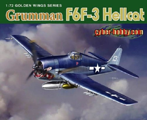 Cyber Hobby 1/72 Grumman F6F-3 Hellcat - Wing Tech Series