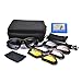UIM-Shop Polarized Field Motorbike Driving Riding Ski Goggles Glasses -Padded Motorcycle Mirrors Black Frame