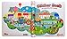 Sticker Farm Happy Day Series Travel-Size (7.25 x 7.5 in) Reusable Sticker Book, Small Sticker Album for Collecting and Playing