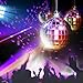 Ivenf 6 Pcs Mirror Ball 2 inch, 70's Disco Party Decoration, Christmas Tree Wedding Birthday Party Ornaments