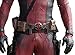 Deadpool Belt Full Set Buckle & Pouches Costume (L) Beige