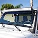 Xprite 52-inch LED Light Bar Upper Windshield Mounting Bracket for 2007-2018 Jeep Wrangler Unlimited JK 4WD/2WD