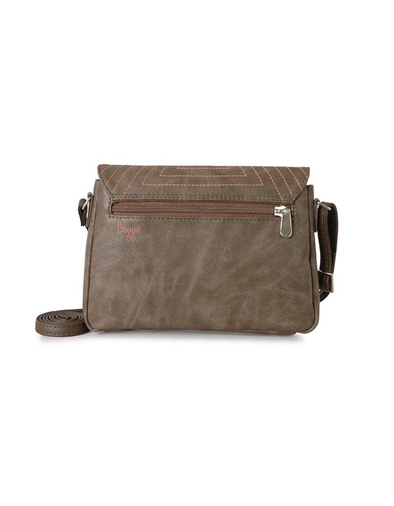 baggit women's sling bag (military green)