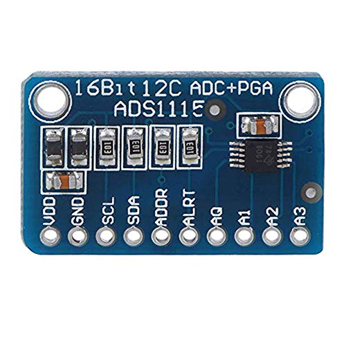 KeeYees 2 Pack 16 Bit 4 Channel I2C IIC Analog-to-Digital ADC Converter High Precision ADS1115 PGA ADC Converter Development Board for Arduino Raspberry Pi