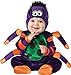 Lil Characters Unisex-baby Infant Spider Costume