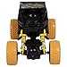 Master Toys & Novelties Roaring T-Rex 4WD 4x4 M Plus Plastic 3.5 x 5.5 Inch Monster Rally Car Toy