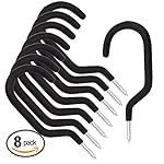 StoutMax Heavy Duty Bike Storage Hooks Set, 8 Pack