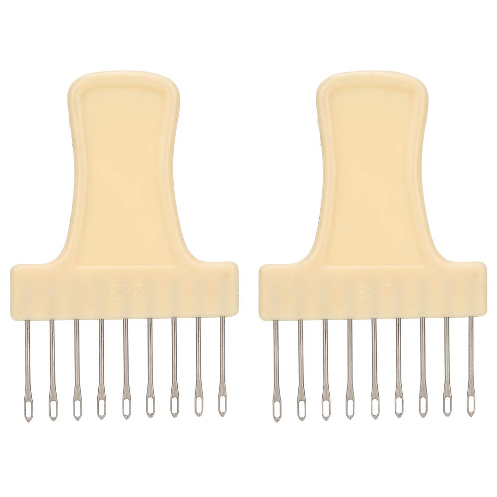 2pcs Knitting Machine Tool Accessories, 9 Needles Transfer Comb for Brother KH260 KH230 KH270 SK151 SK155