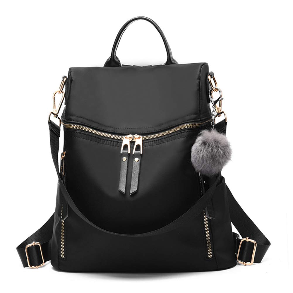 designer leather backpack purse