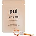 PUL Pack of 1 Reusable 2-in-1 Aligner Seating Chewie & Removal Tool — Compatible with Invisalign, Removable Braces, Retainers, Trays – Easy-to-Use Remover & Chew, Dental & Oral Hygiene Care – Orange