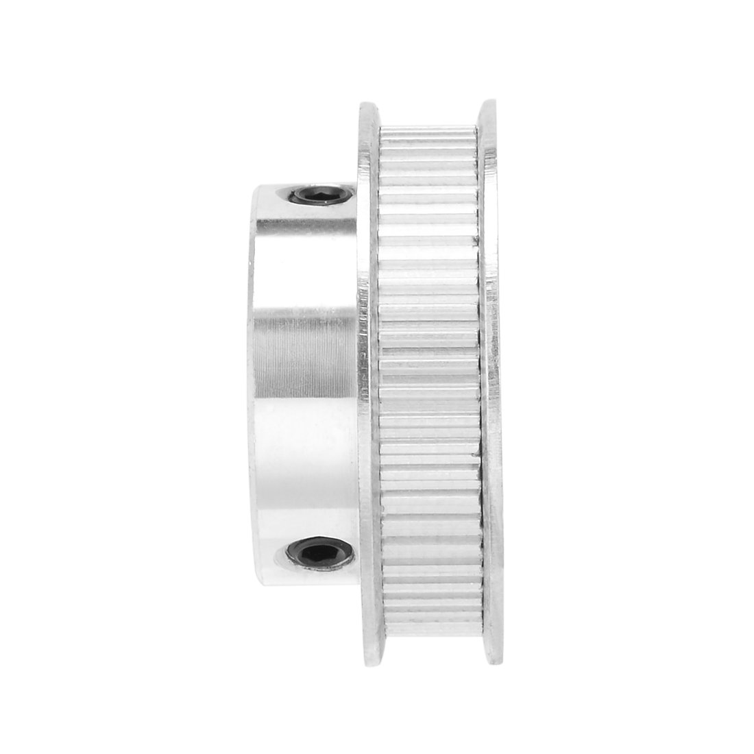 uxcell Aluminum XL 40 Teeth 10mm Bore Timing Belt Pulley Flange Synchronous Wheel for 10mm Belt