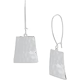 Robert Lee Morris Soho Geometric Dangle Earrings, SILVER (385501SLV040)