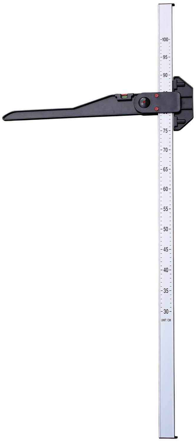 AMKA Measuring Stick for Horses for Small Horses up to 100 cm Spirit Level Aluminium Stick Size
