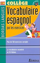 Vocabulaire espagnol par les exercices