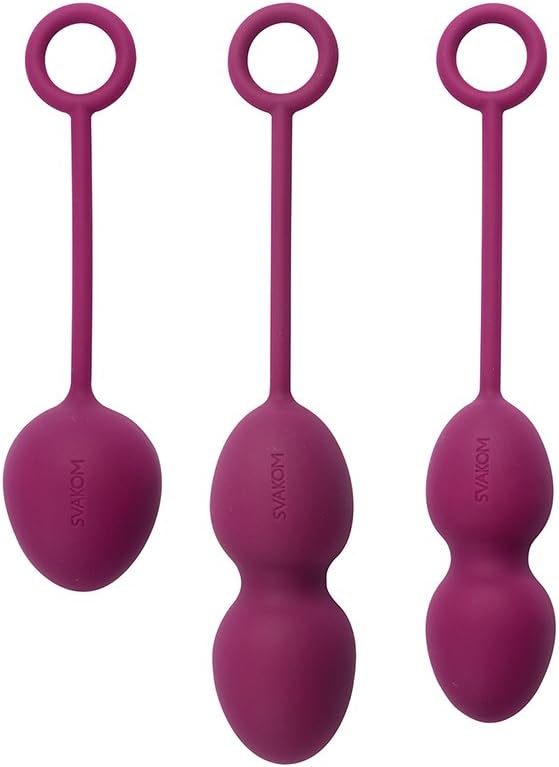 SVAKOM Violet Nova Exercise Kegel Balls, Plum, Purple, 13,5/17,0 - Image 5