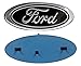2005-2014 Ford F150 Black Oval 9" X 3.5" Front Grille Replacement Badge Emblem Medallion Name Plate