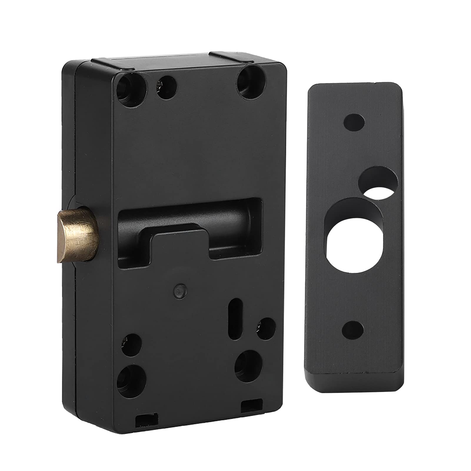 Eboxer Smart Drawer Cabinet Lock Bluetooth Unmanned Container Lock with Replaceable Battery, No Mechanical Key, Support Lock Record Checking with Mobile APP for IOS/Android