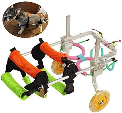 障害のある動物用の小中型犬用車椅子車椅子クワッドオールドドッグ 猫
