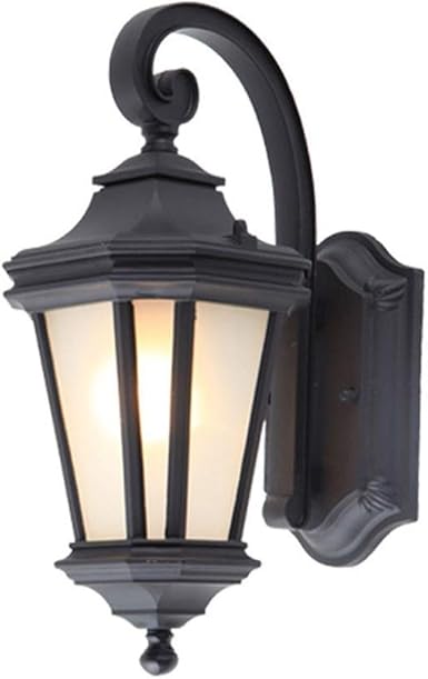 Anís estrellado retro tradicional Luz de pared exterior impermeable