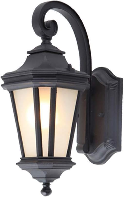 Anís estrellado retro tradicional Luz de pared exterior impermeable