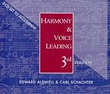 2 CD Set for Aldwell/Schachter’s Harmony and Voice Leading, 3rd
