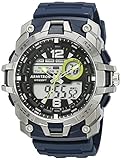 Armitron Sport Men's 20/5157NVY Analog-Digital Chronograph Navy Blue/Silver Resin Strap Watch