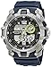 Armitron Sport Men's 20/5157NVY Analog-Digital Chronograph Navy Blue/Silver Resin Strap Watch