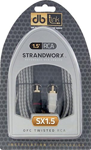 Strandworx SX1.5 1.5-Feet Strandworx Series RCA