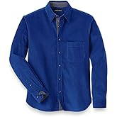 Paul Fredrick Men's Classic Fit Cotton Corduroy Casual Shirt