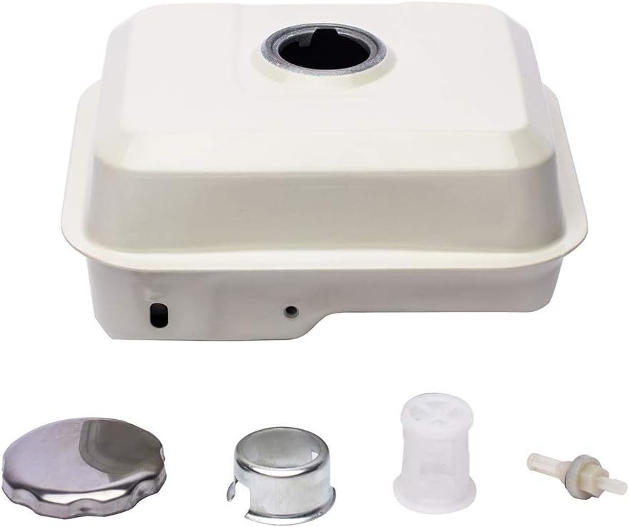 TENGMUJX Fuel Tank for Honda GX140 GX160(5.5 HP) GX200(6.5 HP) Engine Replaces 17510-ZE1-020Z: Garden & Outdoor