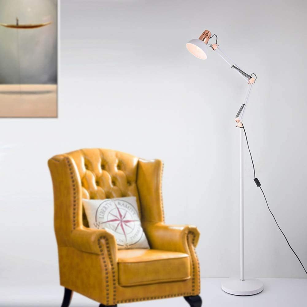 FACAIA LED-Lese-Stehlampe, verstellbare Zeichentischlampe mit