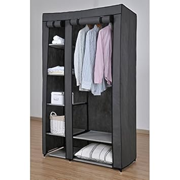 Non Woven Deluxe Multi Compartment Wardrobe New Improved Quality