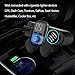 Opluz OMP220 Portable USB Car Charger for All Cell Phone | Dual DC12V/24V Electronic Multi-Functions Car Socket Cigarette Lighter | Built-in 5A Fuse Safe Rapid Car Splitter Conveter
