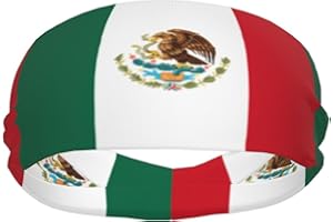 AKMCBSH National Flags Sports Sweatband Head Bands for Women Men - Moisture-Wicking Non-Slip Headband for Running Yoga Workout Fitness and Gym