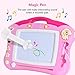 iFixer Magnetic Drawing Board, Musical Light Doodle Board Gift for Kids Girl with Sound, Pink