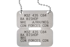 Canadian Forces Identity Disc Dogtag (Pre-2012)