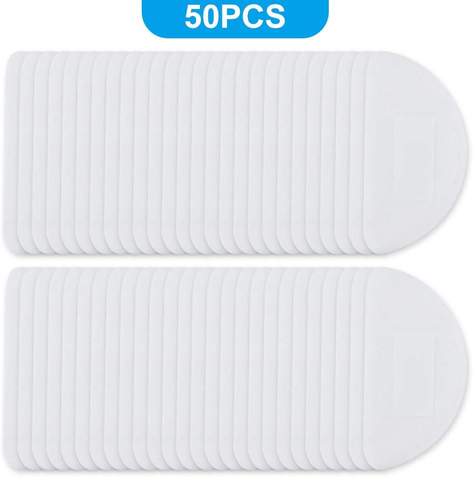50 Pcs Disposable Filter for Mouth Mask, 3 Layers Breathable Breathing Insert Protective Filter Mouth Mask for Kids Men Women