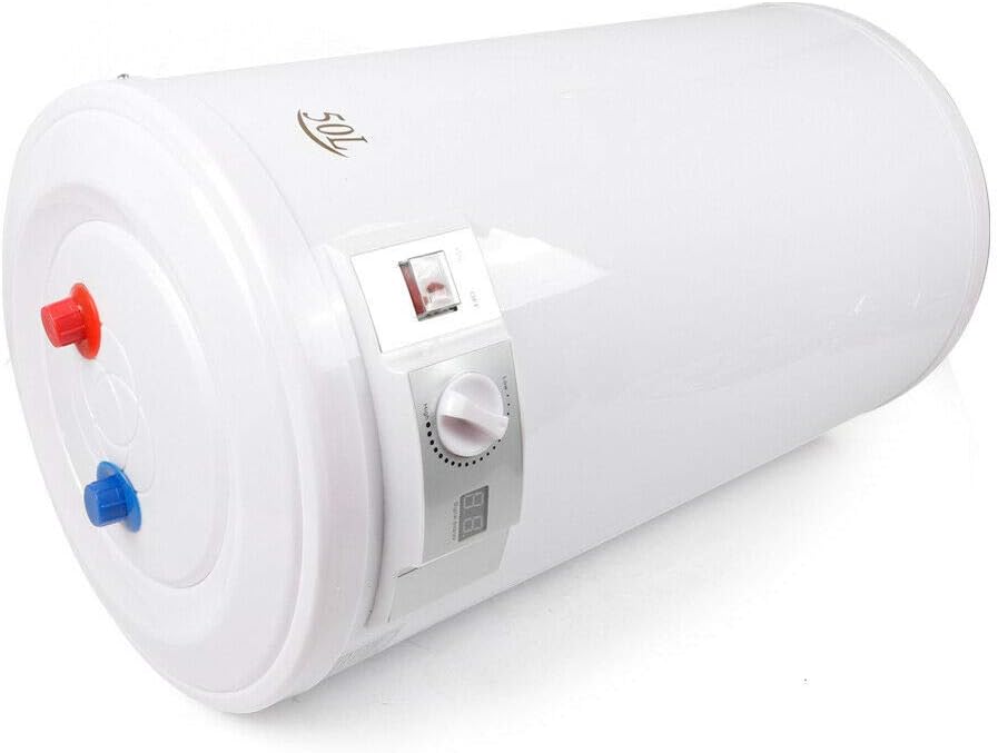 2000W 220V Elektrischer Wasserboiler Boiler Wasserboiler WarmwassergeräTe Warmwasserspeicher 50L