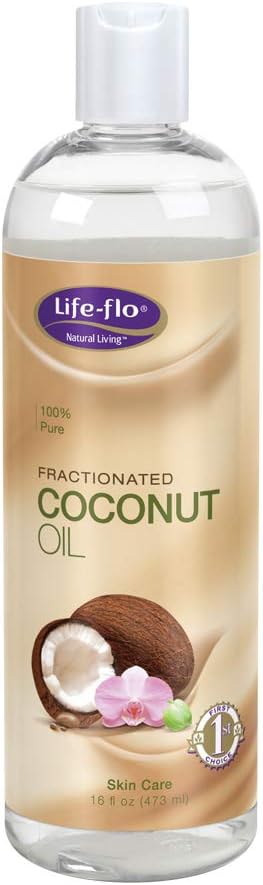 Life-flo Coconut Oil, Fractionated, 473 ml 73730, No Color, 473.2 ml (Pack of 1)