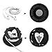 MAIRUI Wired Earbud Case 2 Pack Earphone Headphone Cord Organizer Earbuds Wrap Soft Silicone Magnetic Holder Storage Tangle Free Cable Winder(2 Black)