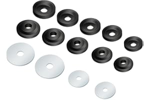 XTPTFABS Dimple Die Set and Steel Backing Discs Compatible with Harbor Freight Hydraulic Punch Driver kit(1.115", 1.362", 1.6
