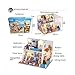 DollLabs DIY Dollhouse Kit with Led Lights and Furniture for Gift Set
