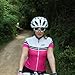 Santic Women Bicycle Cycling Jersey Short Sleeve Jersey Lady's Biking Clothes Color Pink Size M