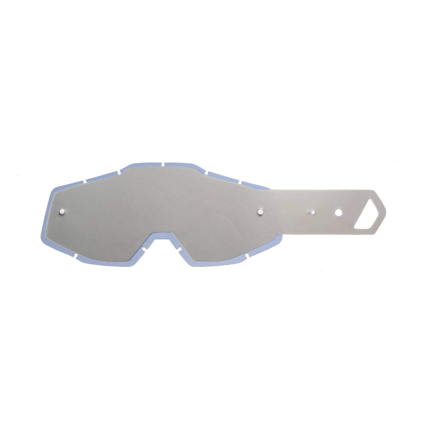SeeCle SeeClee,SE-41S102-HZ,Smoked lens + 10 Tears (Combo) compatible for 100% Racecraft/Strata/Accuri/Mercury goggles/goggles