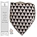 Omg Baby Boom - Baby Bandana Drool Bibs with Snaps - Handkerchief Bibs For Babys - Unisex 4-Pack - Organic Cotton - Keep Infants and Dry & Clean While Teething while Bottle Feeding - Gift for New Mom