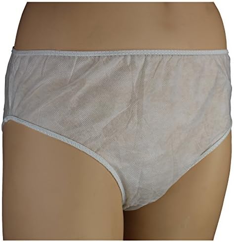 Disposable Plus Women's Premium Disposable Underwear Briefs, 30 Pack No More Carrying Dirty Underwear When Traveling