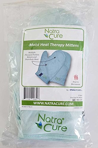 NatraCure Arthritis Warming Mittens (Without Gel) - Reusable, Microwaveable Flaxseed Raynauds or Joint Pain Hand Warmer Gloves, for Pain Relief, Stiff Joints, Inflammation) - 466-CAT - Thumbnail 6