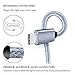 USB Type C Cable, VINSO TECH 3 Pack [3ft,6ft,10ft] USB C Cable Extra Long Nylon Braided Fast Charger Cord Compatible with Samsung Note 8,Galaxy S8 Plus,LG V20 G6,Google Pixel,Nexus 6P 5X,Moto Z(Gray)