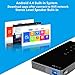 Mileagea CXP650 Smart Pico Video Projector Portable WXGA 720p Resolution WiFi Connection for Smartphone HDMI(Input)